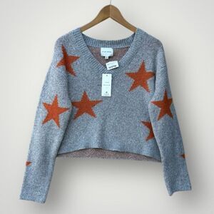 🎉5 for $45 🎉 NWT Pink Rose Sweater Pullover Women Size M